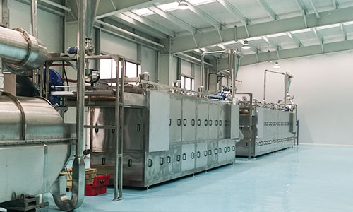 Fortified rice kernel line in China