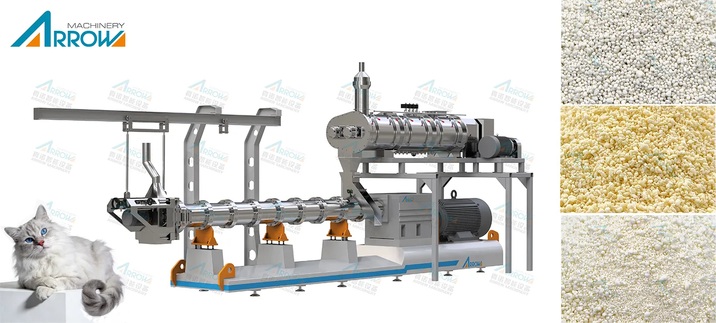Cassava cat litter production line.webp