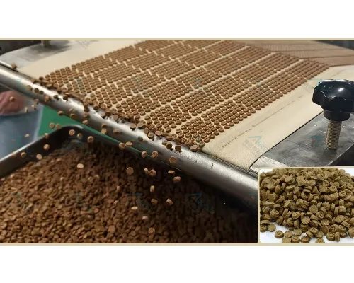How baked pet food is produced?