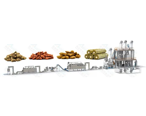Intelligent Production Line for Sandwich Treats, Safe and Efficient