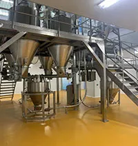 Silo storage+screw convey