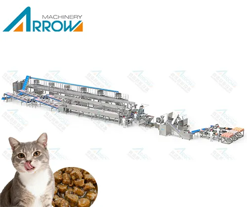 Pet Wet Food Pouch Production Line with Advanced Automation