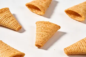 Puff snacks processing line