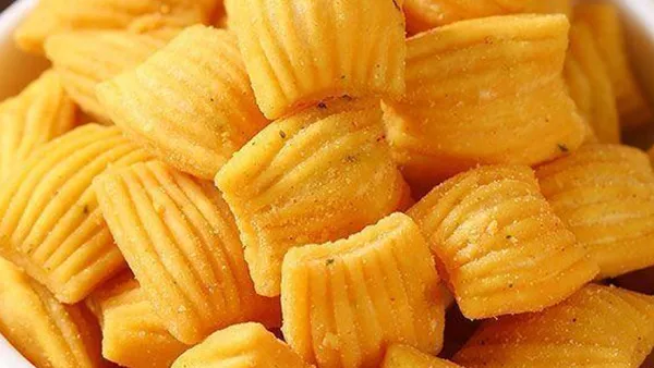 Frying snacks production line