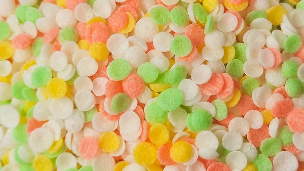 Extruded needle flakes panko bread crumb processing line