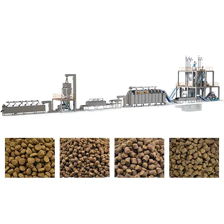 Steam-Baked Kibbles Production Line