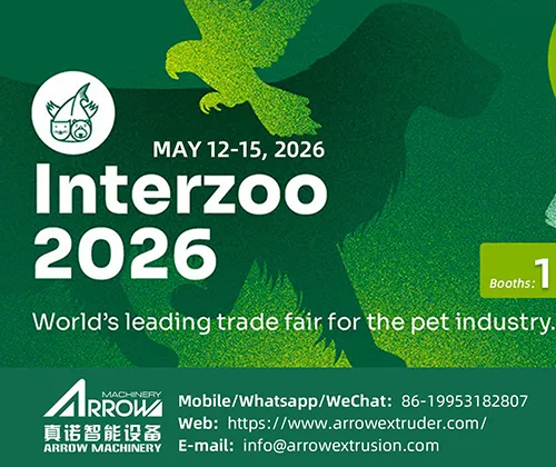 Visit Us at Interzoo Germany 2026 | Pet Food Processing Equipment Manufacturer