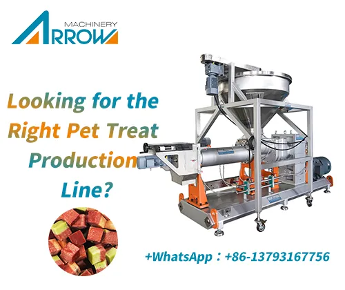 How to Choose the Right Pet Treat Manufacturing Equipment for Your Factory?