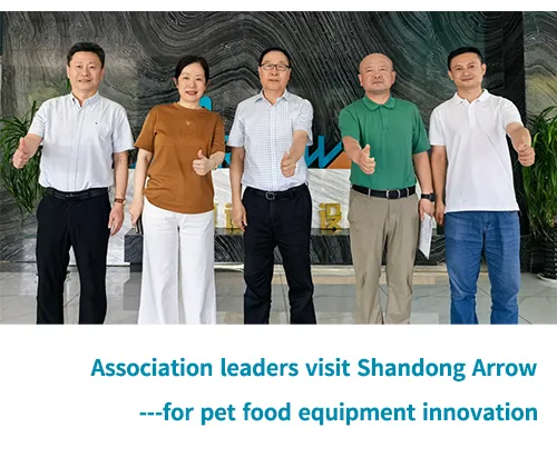 Association Leaders Visit Shandong Arrow to Boost Food Equipment Development