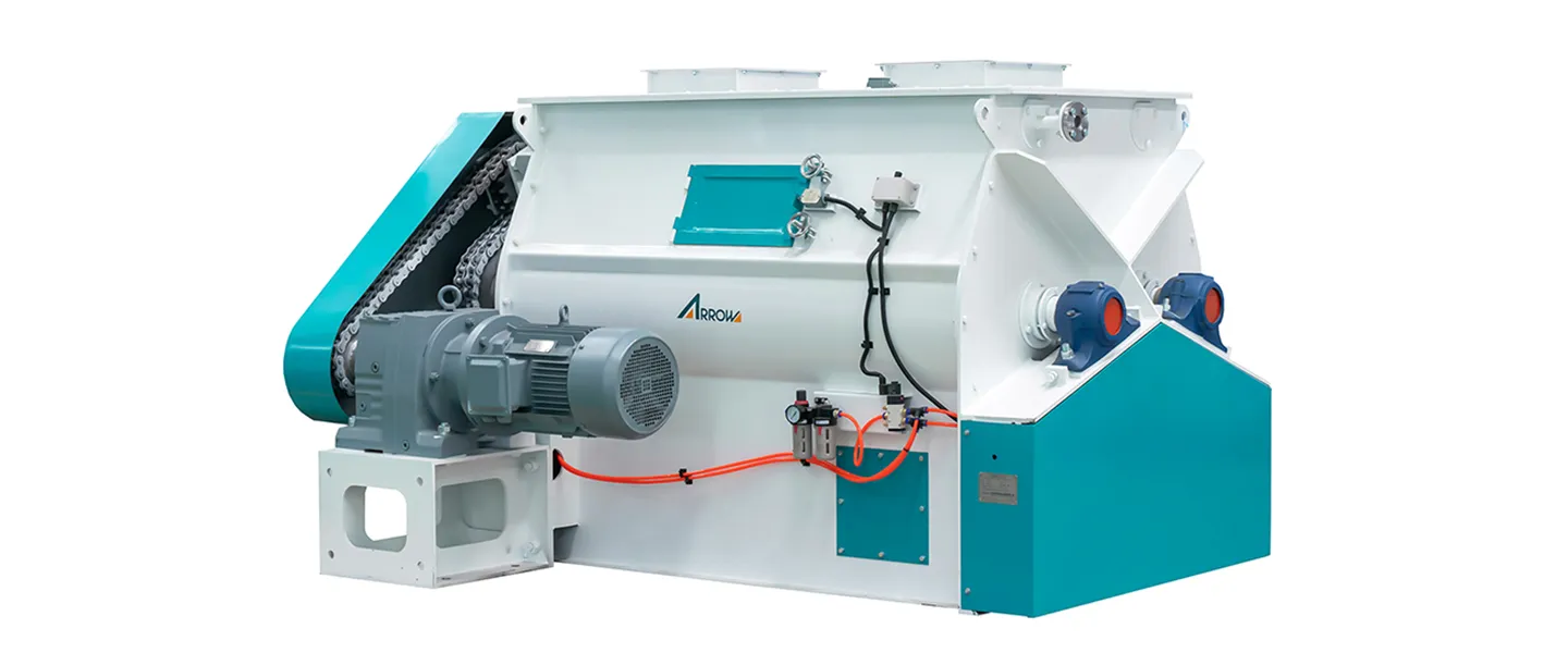 Twin shaft mixer series