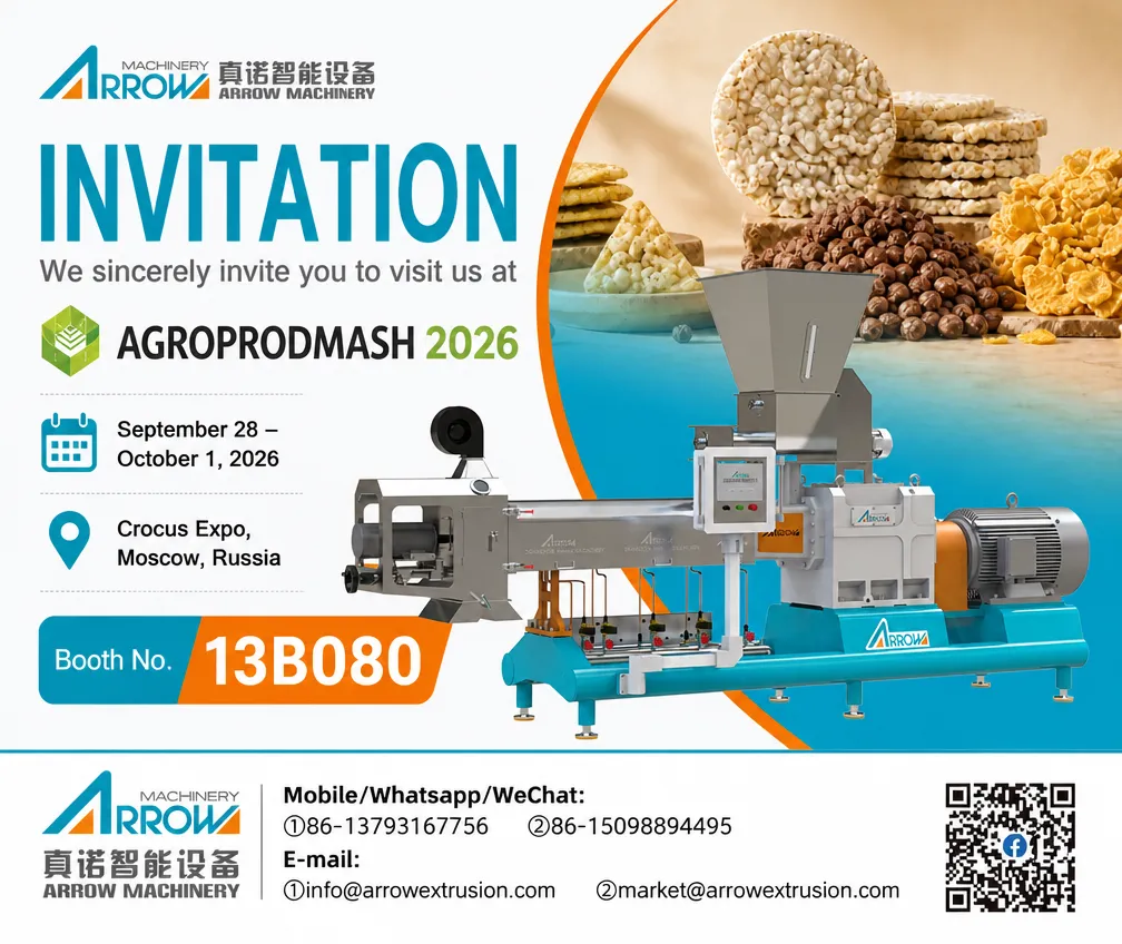 Meet Shandong Arrow at AGROPRODMASH 2026: Smart Food Machinery